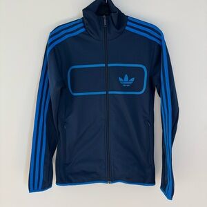 RARE Men’s Adidas Street Diver TT ORIGINAL M30169 Navy Blue Track Jacket Size S